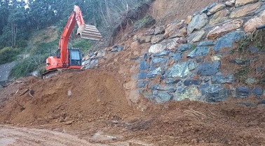 PORTOS DE GALICIA REMATA AS OBRAS DE ESTABILIZACIÓN DO NOIRO DESPRENDIDO NO ACCESO AO PEIRAO DE CEDEIRA
