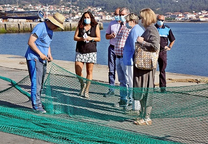 Visita ó peirao de Muros